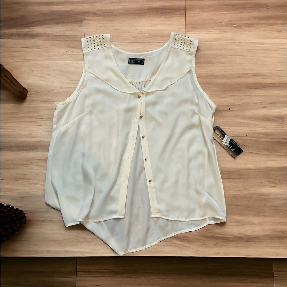 Elementz Sleeveless Blouse XL